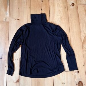 LOFT Black Turtleneck Bodysuit